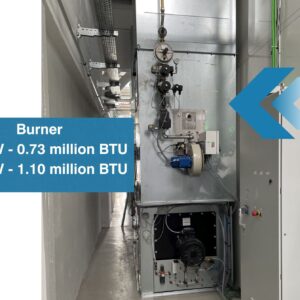 BURNER 300 KW-1.2M.BTU-NA (Single Prep Area)
