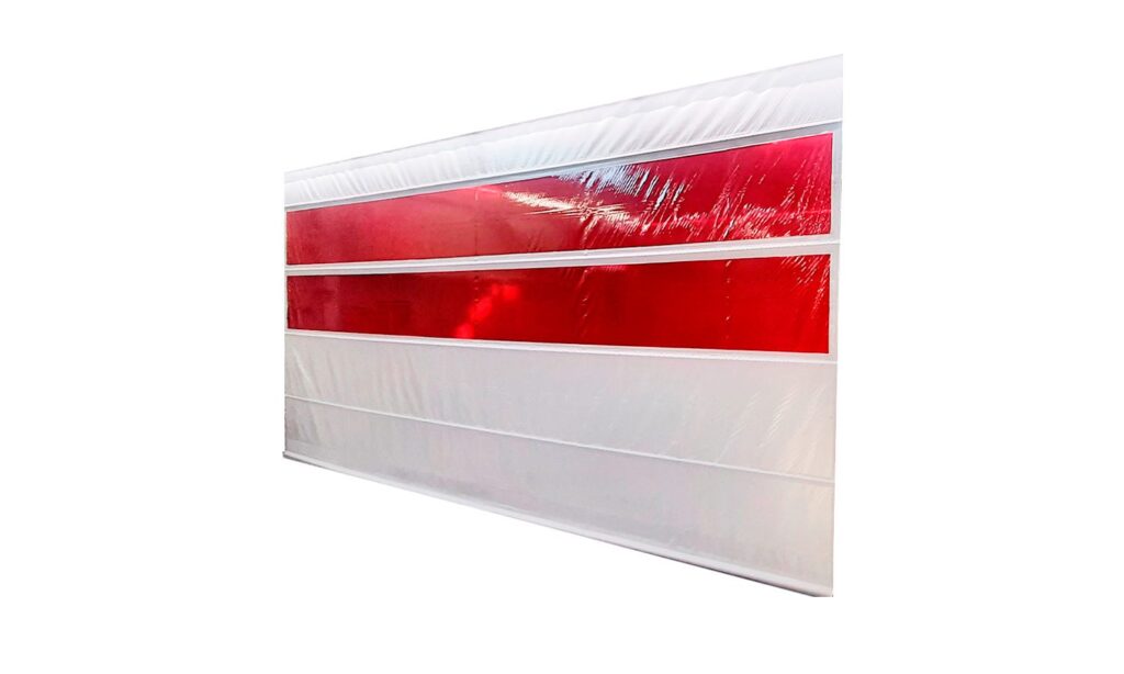 CURTAIN Side Manual ALUMINUM BOOTH Model 7