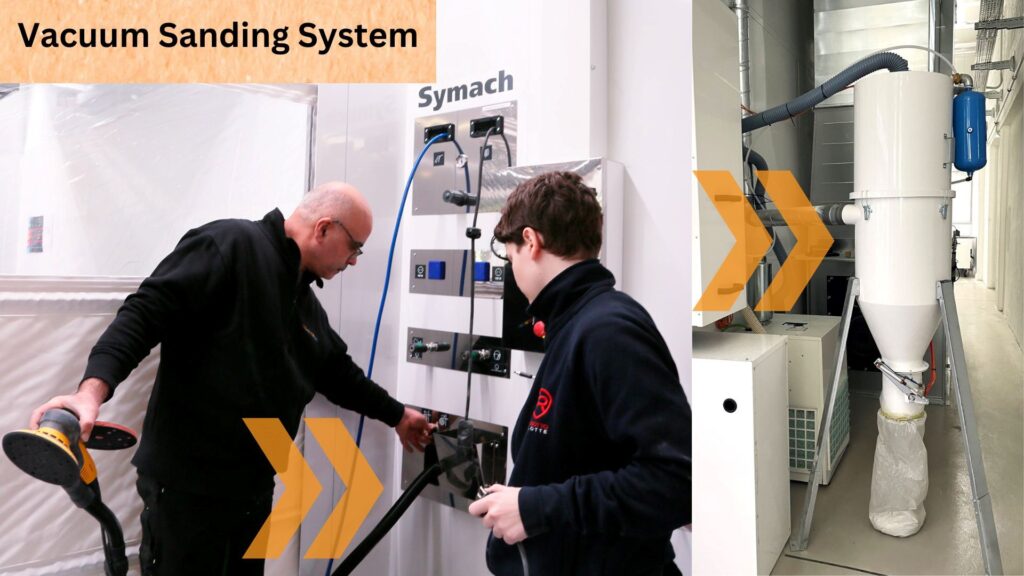 Vacuum Sanding System – Turbine 50 – 6 operators