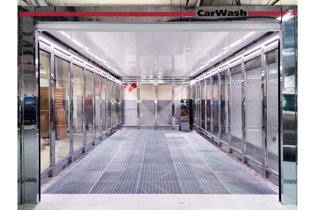 WALL – Font wall close for Car Wash 5000H3000