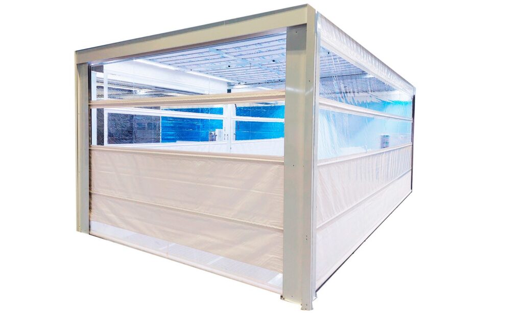 PLENUM FOR DOUBLE PREP SEMI-DOWNDRAFT- PWE 2 – with INTAKE FAN