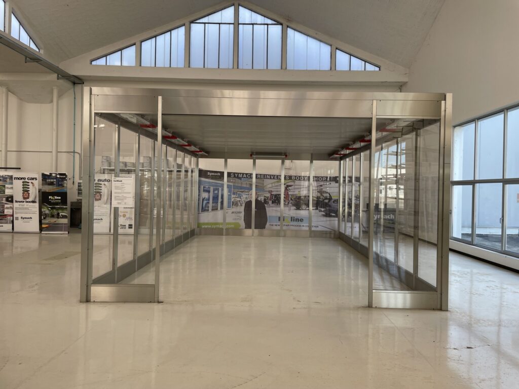 Car Wash cabin from the showroom